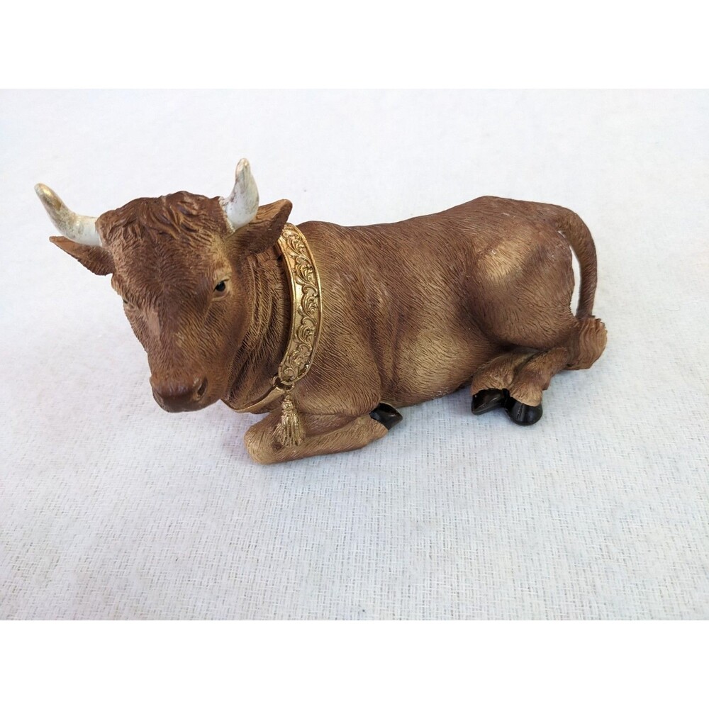 Kirkland Signature Hand Painted Nativity Cow Animal Replacement Only, Costco